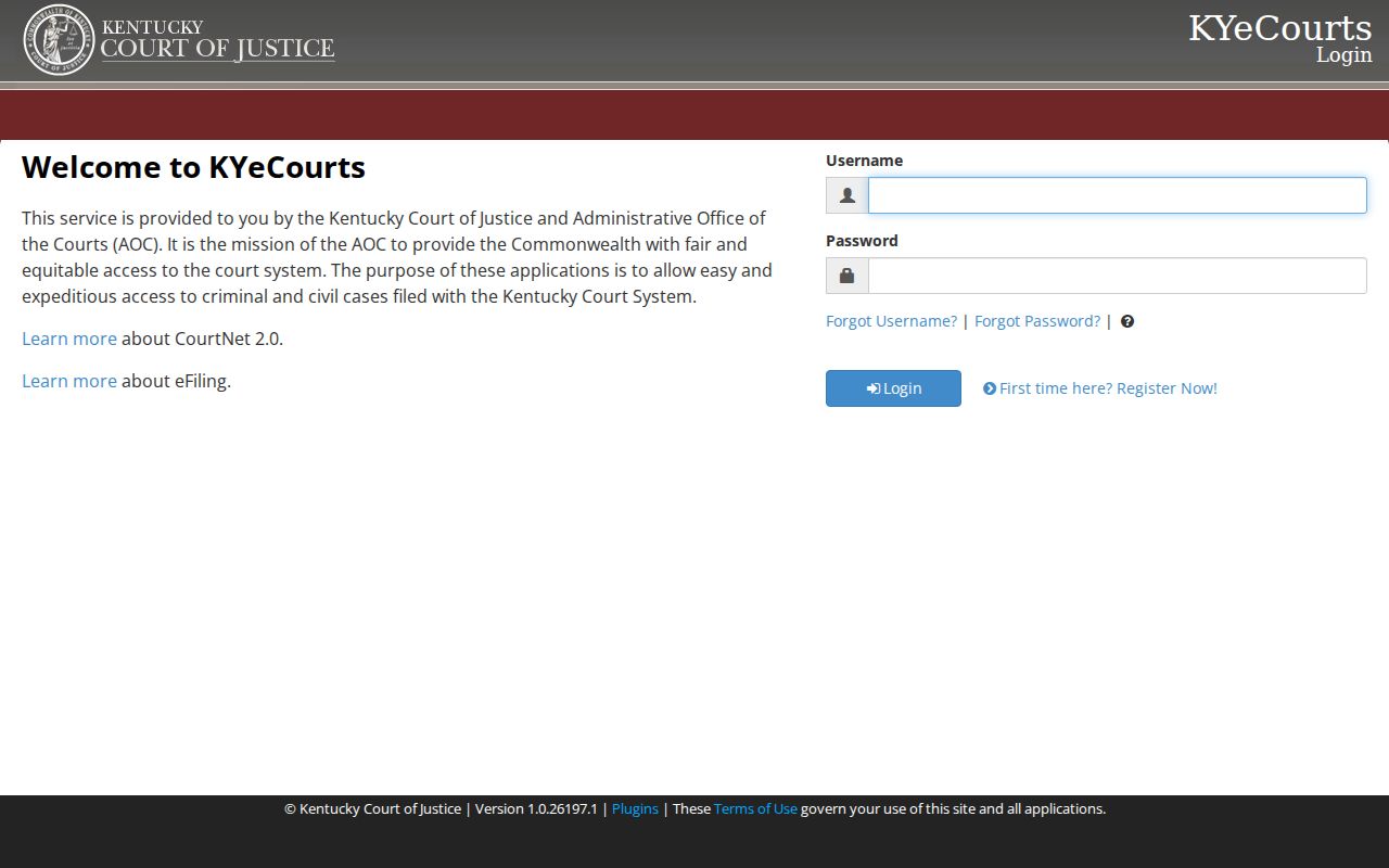 Jefferson County criminal court case search in Guest CourtNet
